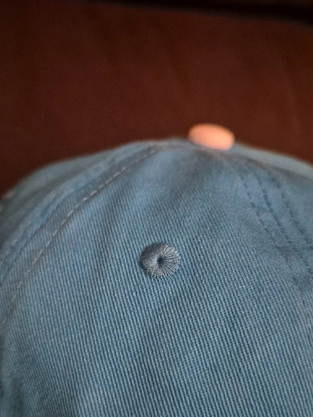 Talisman Embroiderd Sun Blue & Black Adjustable Cap